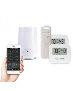 AcuRite - Temperature & Humidity Smart Home Environment System with My AcuRite and 3 Sensors