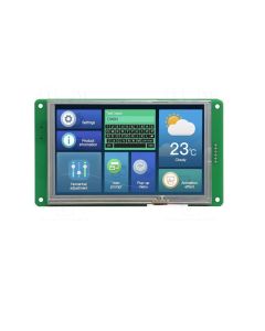 DWIN: 5 Inch HMI TFT Touch Screen LCD Display Module - DMG80480C050-03WTR