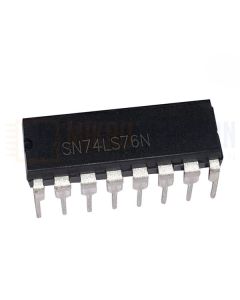Texas Instruments - Dual JK Fliplflop Positive Edge Triggered Flip Flop With Preset Clear SN74LS76N