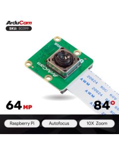 Arducam: 64MP Autofocus Camera for Raspberry Pi - B0399