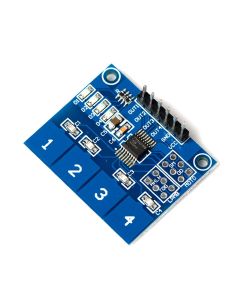 Capacitive TTP224 4-Channels Touch Sensor Module