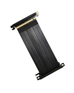 Gaming PCI-E x16 3.0 Black Extender Riser Ribbon Cable 200mm 