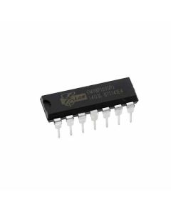 8-Bit Microcontroller IC EM78P153SPJ (DIP-14)
