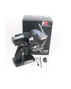 Flysky: 2.4Ghz 3-Channel RC Transmitter FS-GT3B + FS-GR3E Receiver - RC-02174| InStock.PK