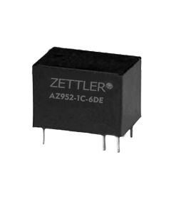 Zettler AZ952-1C-6DE Relay 6VDC; 1A; 1A/125VAC; 1A/30VDC
