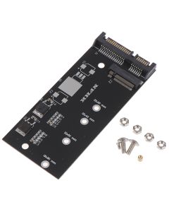 M2 SSD to SATA SSD Adapter NGFF Converter 2.5" NFHK SATA3 Card B Key for M2 SSD 6Gbps Expansion Card, Supports 2230. 2242, 2260, 2280 NGFF SSD - MD-02236| InStock.PK