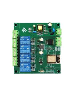AC/DC Wifi 4 Channel Relay Board 5V with ESP12F - ESP12F_Relay_x4