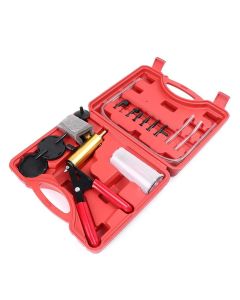 Wantitall: Vacuum Pump Tester Set Vacuum Gauge and Brake Bleeder Kit for Automotive