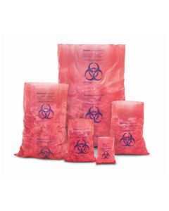Fisherbrand: Autoclavable Biohazard Waste Bag Red Polypropylene 37"x48" (Pack of 10) - 01-828-E - MD-02124| InStock.PK