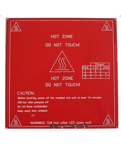RepRap Mendel PCB Heated Heatbed (MK2B)
