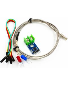 K-Type Thermocouple Sensor 500mm 600℃ with MAX6675 Amplifier