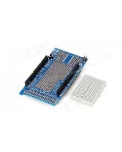 Arduino Mega Prototype Shield V3 with Mini Breadboard
