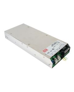 Meanwell: AC-DC Single Output Enclosed Power Supply; 12VDC; 60A; 1000W; Forced Air Cooling - RSP-1000-12