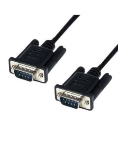 Delta: Male DB9 to Male DB9 Connector Cable 3 Meter for PLC/HMI - UC-MS030-04A