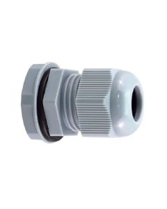 RS Pro: Grey Nylon Cable Gland, M20 Thread, 8mm Min, 12mm Max, IP68 - 210-1327