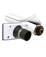 Airex: Titan GS30 White 3/4" Wall Outlet and Insulation w/ White 6ft E-Flex Guard - TGS-675W72CW - MD-02120| InStock.PK
