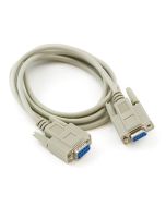 Serial Cable DB9, Female/Female, 6 ft - Straight-Through
