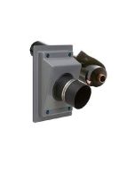 Airex: Titan GS30 Gray 1/2" Wall Outlet and Insulation w/ Black 6ft E-Flex Guard - TGS-650G72EB