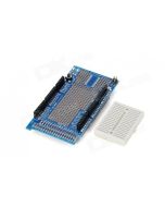 Arduino Mega Prototype Shield V3 with Mini Breadboard