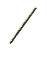 Single Row Round Pin Male Header (2.54mm Pitch)