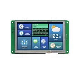 DWIN: 5 Inch HMI TFT Touch Screen LCD Display Module - DMG80480C050-03WTR