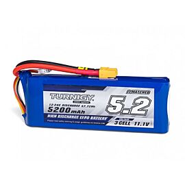 Turnigy - Lithium Ion Polymer LIPo Battery Pack 5200mAh 11.1V 3S 12C w/XT60 