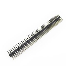Double Row Right Angle Male Header 2x40 Pins 2.54mm