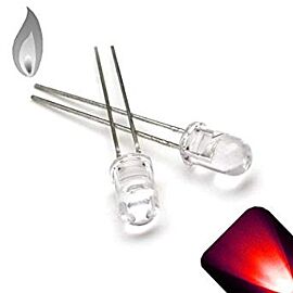 Crystal Bright Red LED 5mm