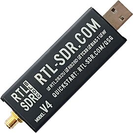 RTL-SDR: Blog V4 R828D RTL2832U 1PPM TCXO SMA Software Defined Radio