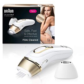 Braun: Silk Expert Pro 5 IPL Hair Removal - PL5137 with Venus Swirl Razor FDA Cleared