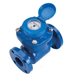 AccentPDIR: ACS-W-400-R/100G, 4-Inch Cast Iron Turbine Water Meter with Pulse Output