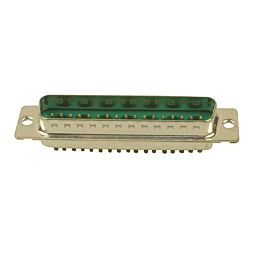 Amphenol: 24 (17 + 7 Power) Position D-Sub, Combo Plug - DD24W7PA00LF