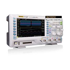 Rigol: Digital Storage Oscilloscope, 4 Channel, 100MHz, 1 GSa/s and 12 Mpts - DS1104Z Plus