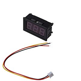 Red LED Panel Volt Meter Mini Digital Voltmeter DC 0V To 99.9V 