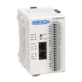 AutomationDirect: CLICK Basic PLC, 24 VDC, Serial Ports, Discrete Input: 8-Point, Discrete Output: 6-Point - C0-00DD2-D - MD-01988| InStock.PK