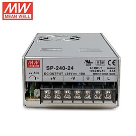 Mean Well - Enclosed Switching Power Supply with Active PFC SP-240-24 - 240W 24V 10A 