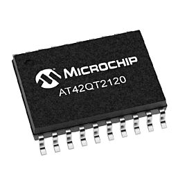 Microchip: Capacitive Touch Controller for 12 Channel QTouchADC Buttons - AT42QT2120-XU - IC-02049| InStock.PK