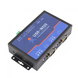 Double Serial Device RS232/RS485/RS422 to Ethernet Server