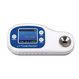 Cole-Parmer: Digital Refractometer, 0 - 85% Brix, 1.3330 - 1.5100 RI - EW-81150-55