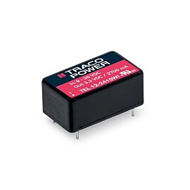 Traco Power: Isolated DC/DC Converter 9-36Vin +/-15V 400mA 12W - TEL 12-2423WI