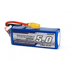 Turnigy: LIPO Battery Pack 5000mAh 6S1P 25C w/XT90