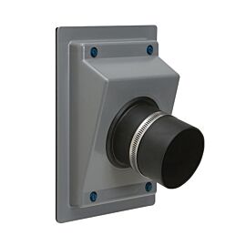 Airex: Titan GS30 Gray 1" Wall Outlet and Insulation w/ Black 6ft E-Flex Guard - TGS-610G72XB