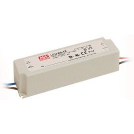 Mean Well - LPV-60-12 || AC-DC Single Output LED Power Supply 60W 12V 5A