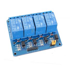 4-Channel Opto Isolated Relay Board (5V 10A)
