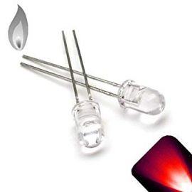 Crystal Bright Red LED 5mm