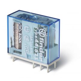 Finder -	Power Relay, DPDT, 24 VDC, 10 A, 44.62.7.024.4000