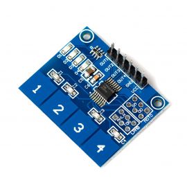 Capacitive TTP224 4-Channels Touch Sensor Module