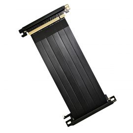 Gaming PCI-E x16 3.0 Black Extender Riser Ribbon Cable 200mm