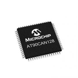 8-Bit Microcontroller IC AT90CAN128-16AU (16Mhz)