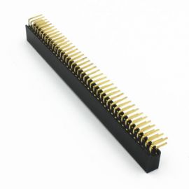 Double Row Female Right Angle Header Socket (2.54mm Pitch)